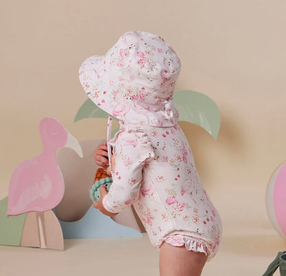 Snuggle Hunny Flamingos Swim Hat