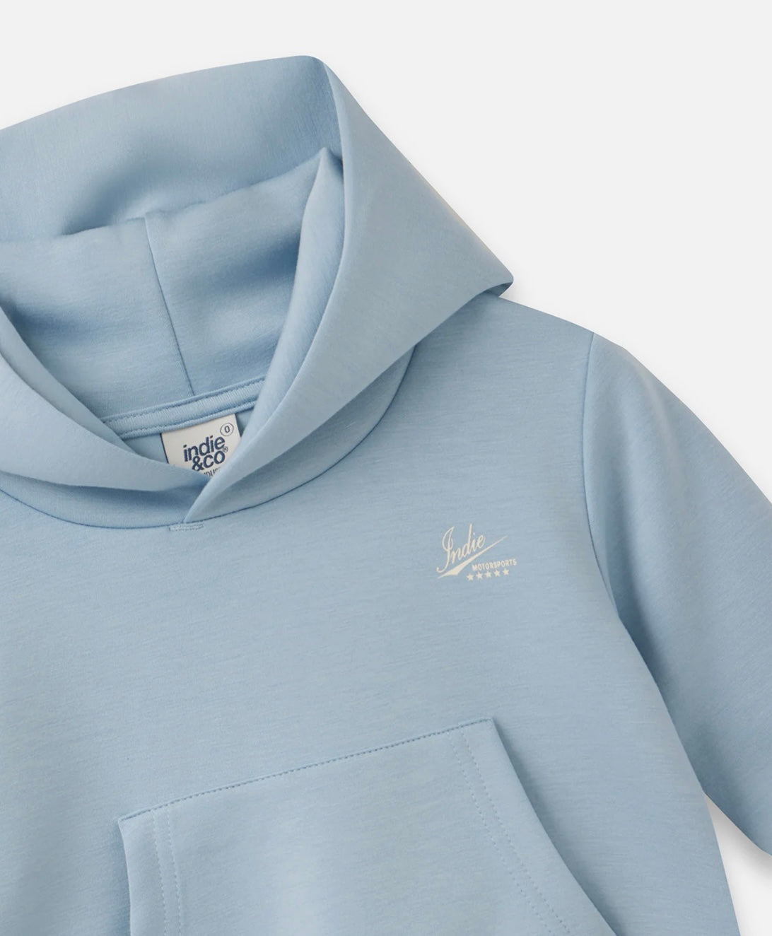 Indie Kids The Race Tech Hoodie Water Blue