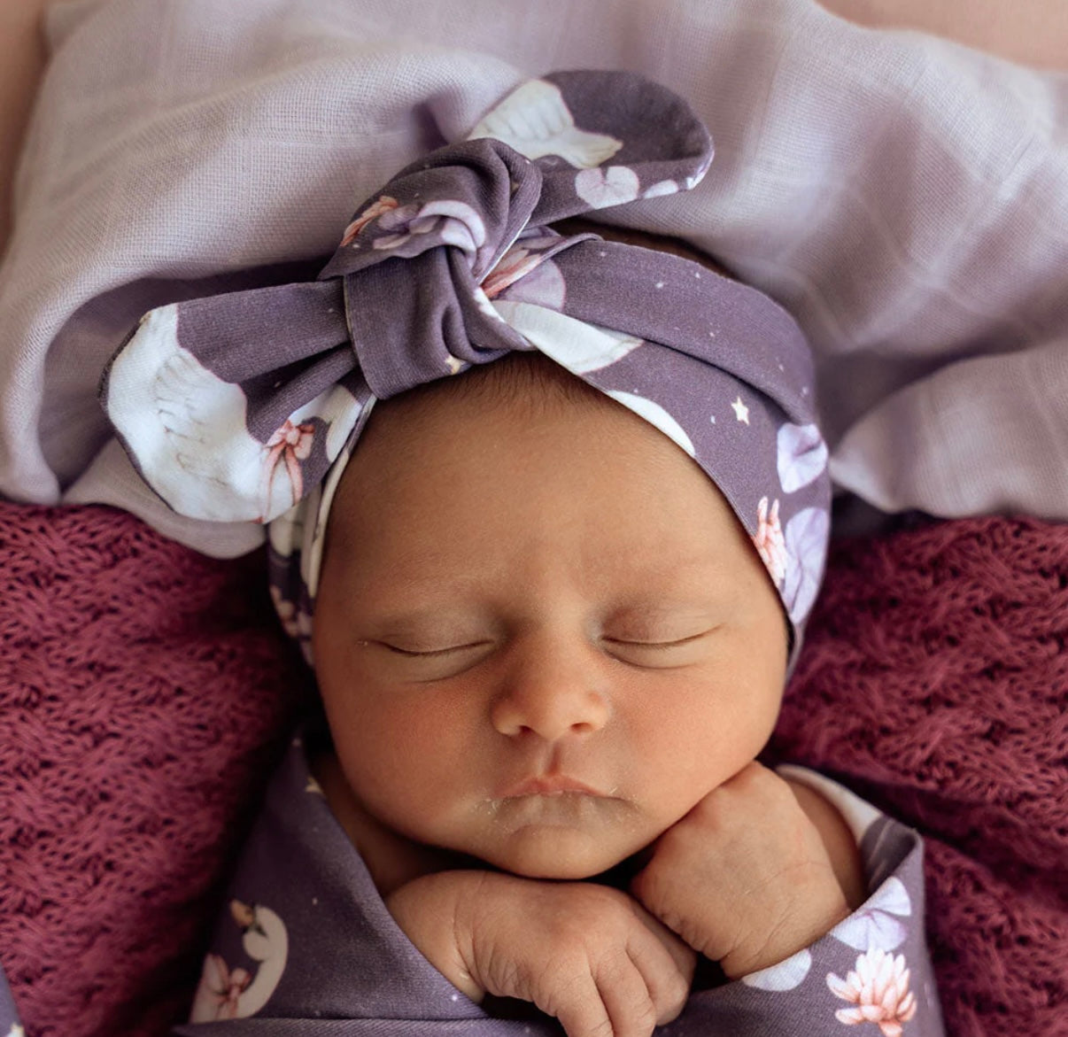 Snuggle Hunny Topknot Headband – Various