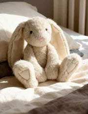 Keeleco Enchanted World Plush Bunny Cream
