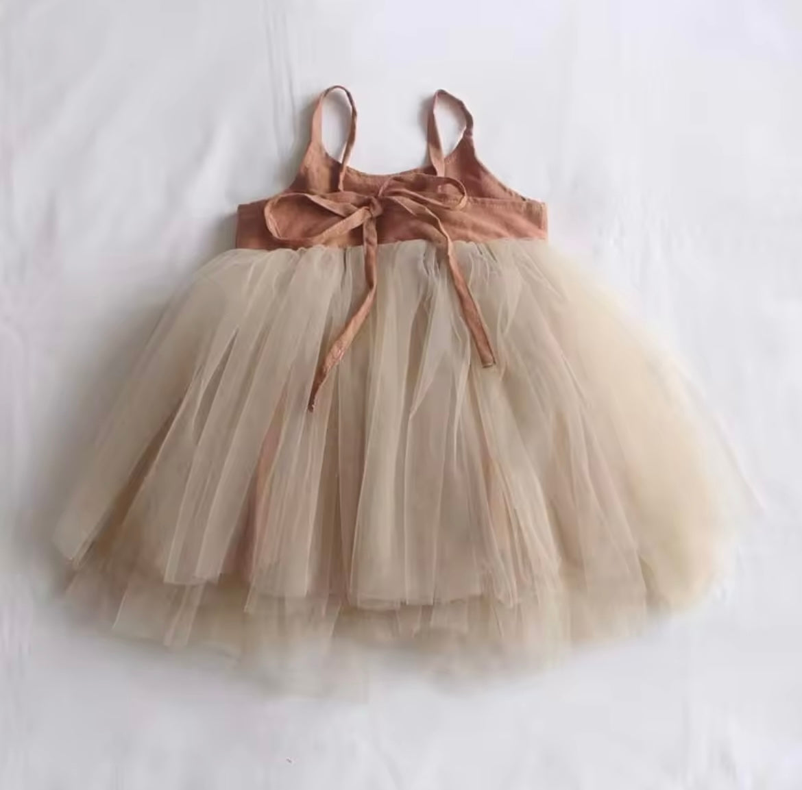 Tulle Tutu Dress Rust