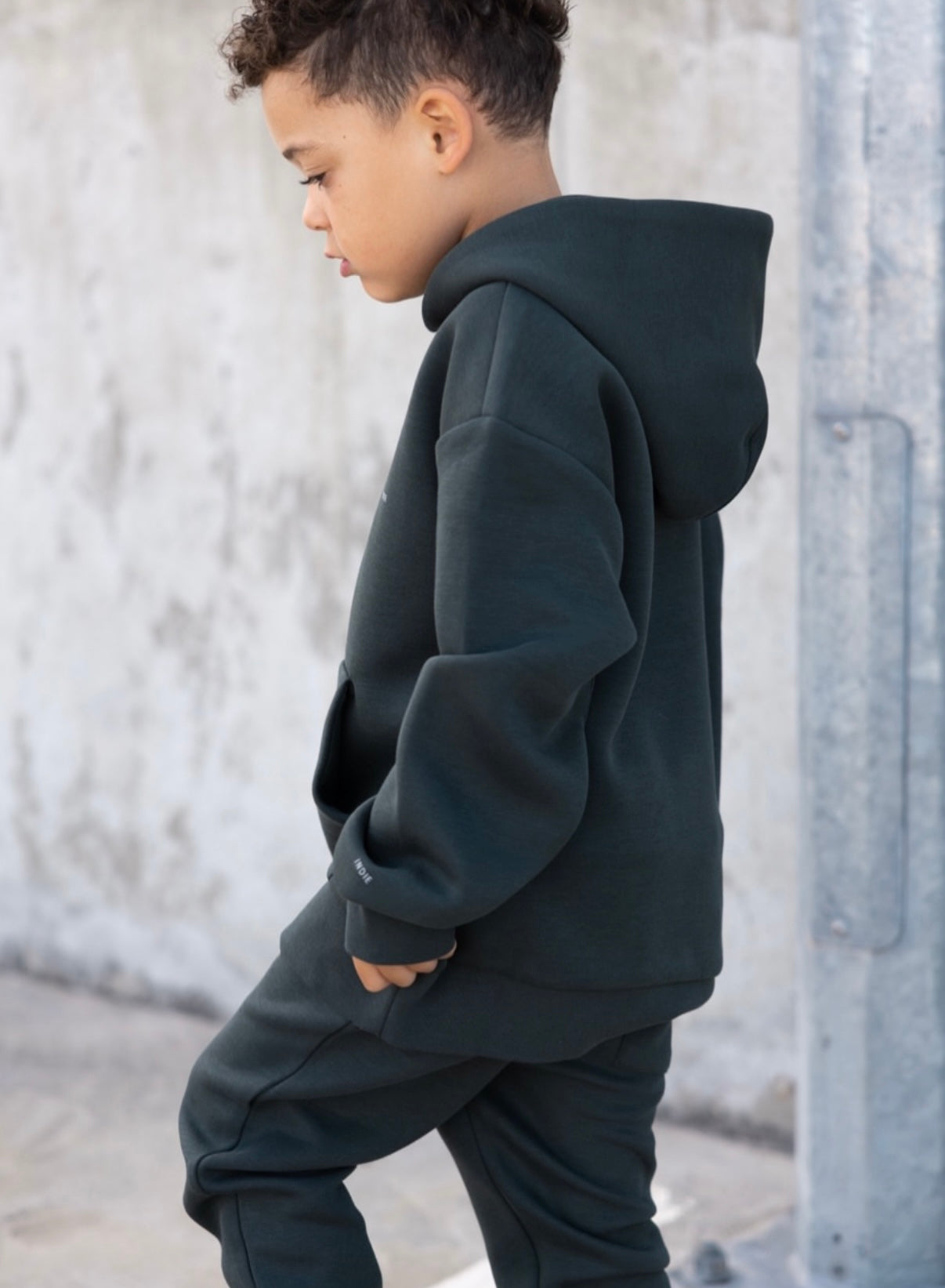 Indie Kids The Silverstone Tech Hoodie Gunmetal