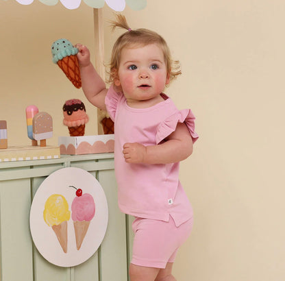 Snuggle Hunny Bubblegum T-Shirt with Frill