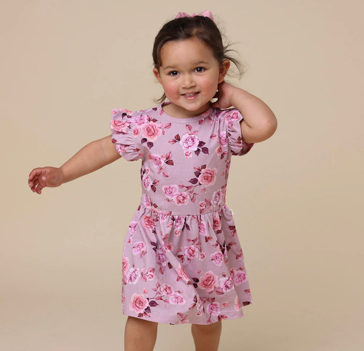 Snuggle Hunny Blossom Short Sleeve Dress