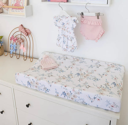 Snuggle Hunny Sweet Swallows Bassinet / Change Pad Cover