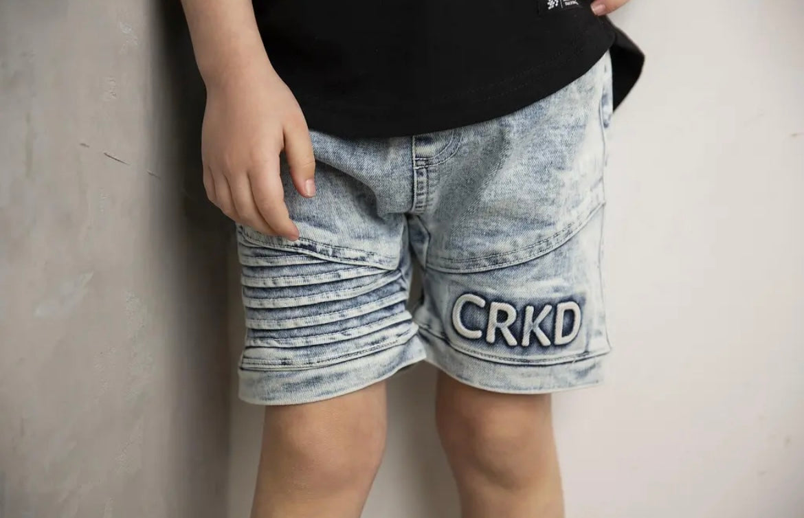 Cracked Soda Knox Denim Shorts