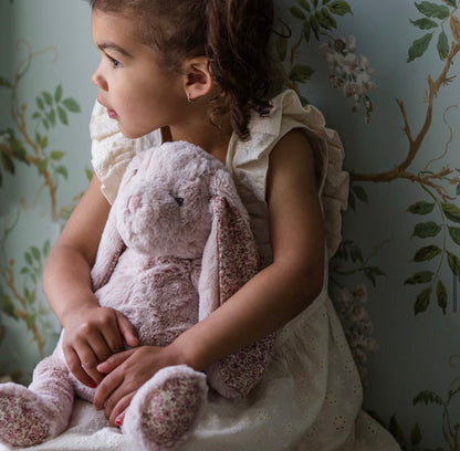 Lily & George Flopsy Bunny Floral Sweet Pink