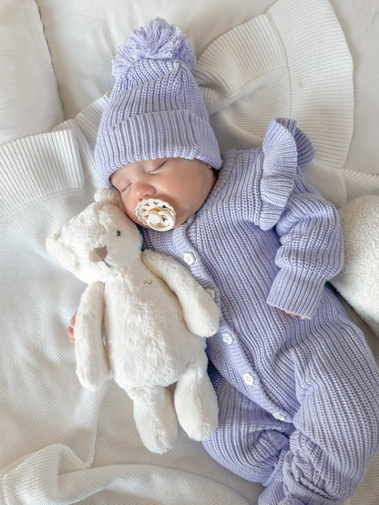 Thea With Love Frilly Lavender Romper