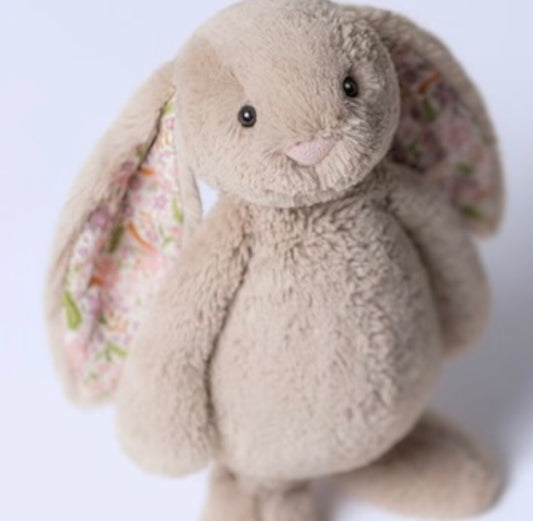 Jellycat Blossom Beige Bunny Petal Medium