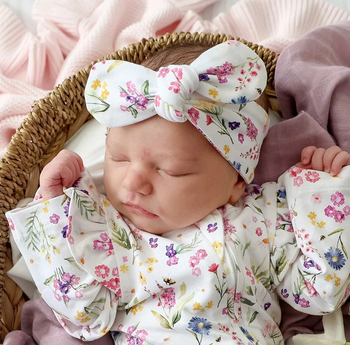 Snuggle Hunny Topknot Headband – Various