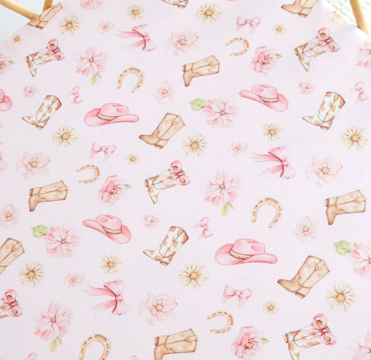 Snuggle Hunny Boots & Bows Bassinet / Change Pad Cover