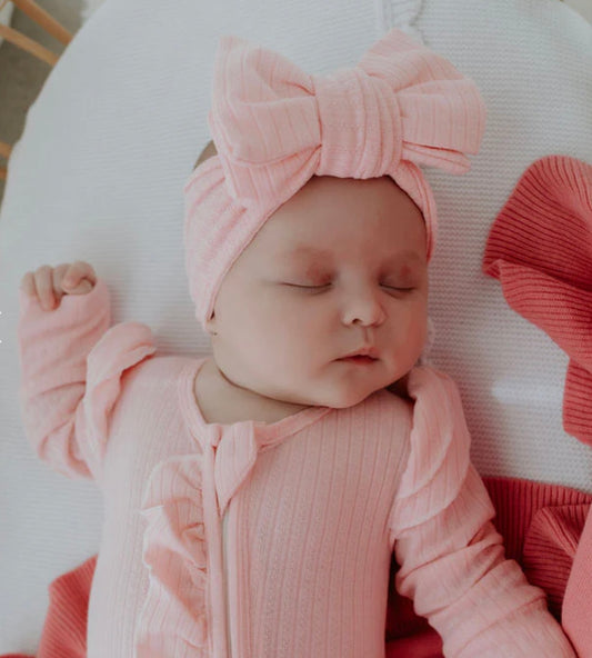 Confetti Kidz Oversized Topknot Candy Pink