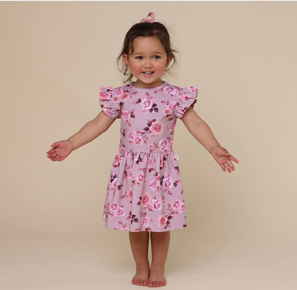 Snuggle Hunny Blossom Short Sleeve Dress