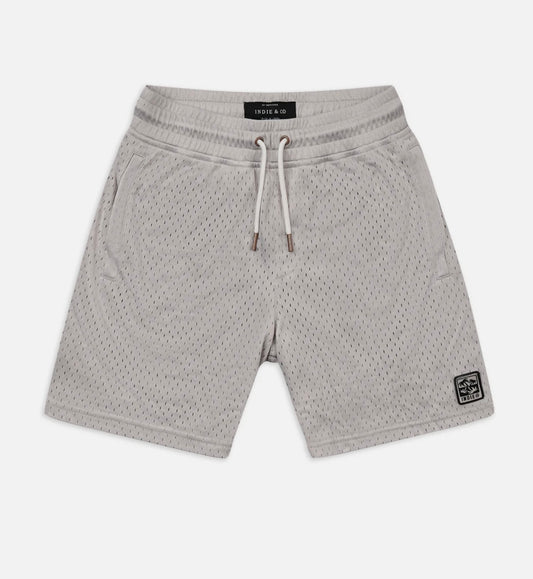 Indie Kids Keller Basketball Shorts Light Stone