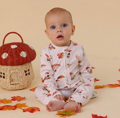 Snuggle Hunny Gnomes Snugglesuit Convertible Romper
