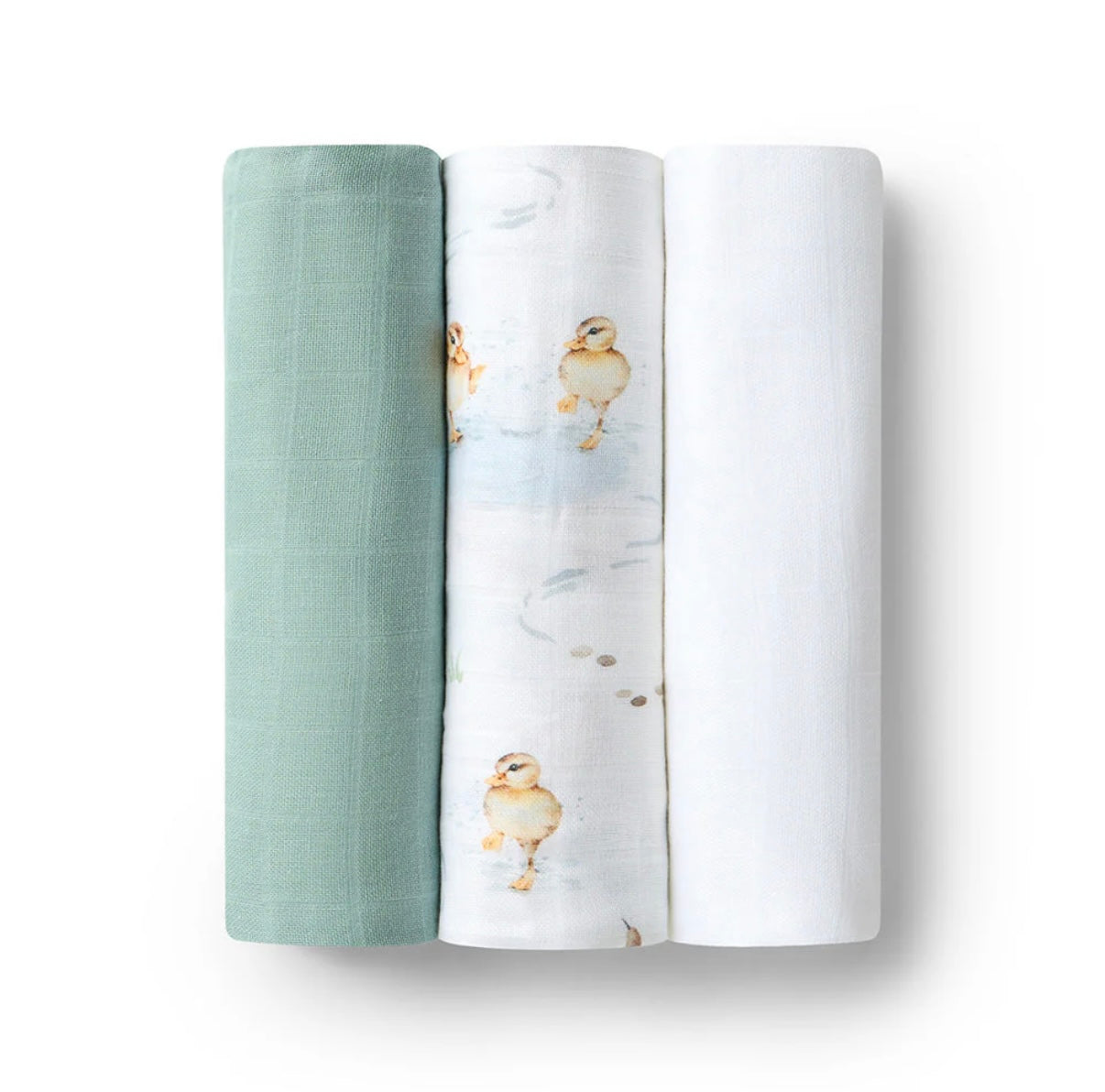 Snuggle Hunny Large Organic Muslin Wraps 3 Pack – Various