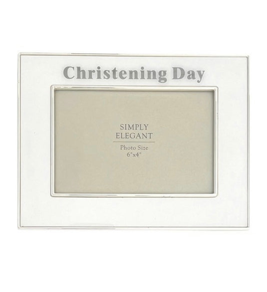 Russell Collection Christening 4x6" Photo Frame