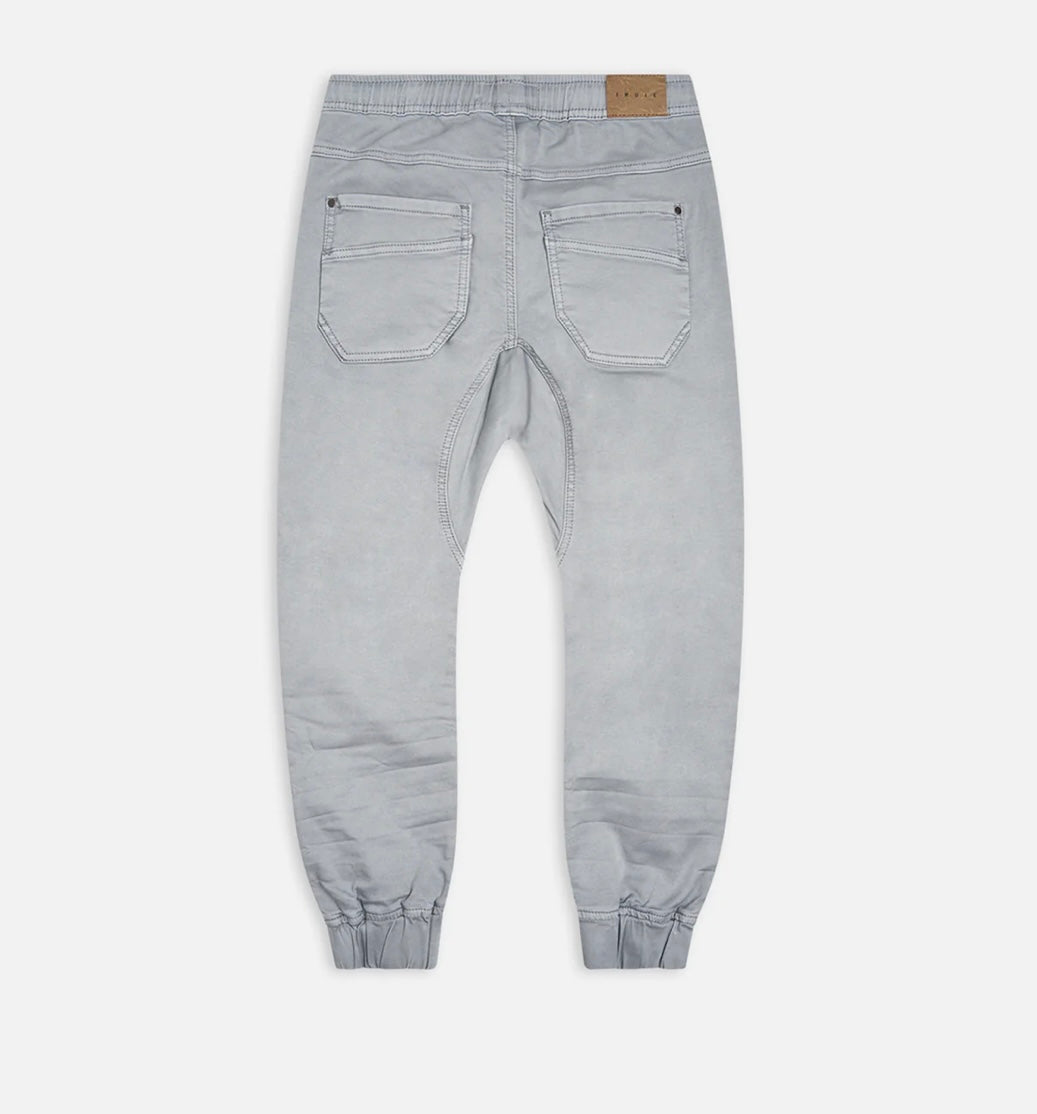 Indie Kids Arched Drifter Pant Ice Grey