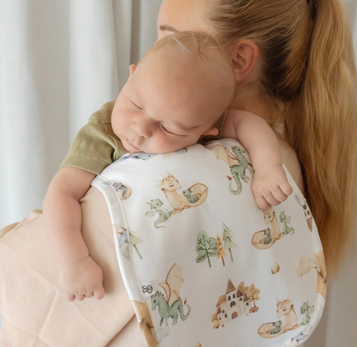 Snuggle Hunny Burp Cloth – Various