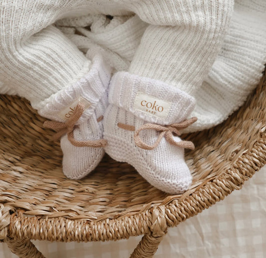 Coko Baby Milk & Mocha Booties