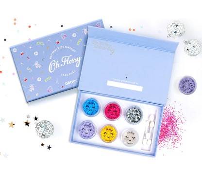 Oh Flossy Kids Disco Fever Glitter Set