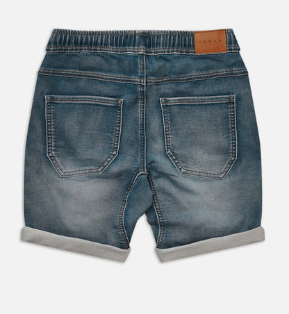 Indie Kids Arched Drifter Shorts Light Denim