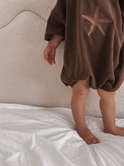 Belle & Sun Terry Romper Sea Star