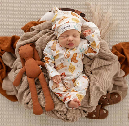 Snuggle Hunny Cowboys Snugglesuit Convertible Romper