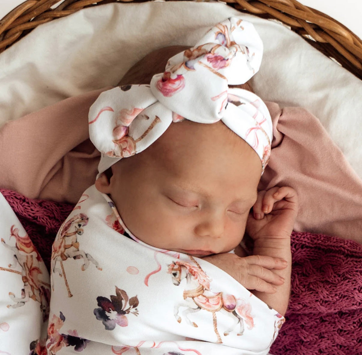 Snuggle Hunny Topknot Headband – Various