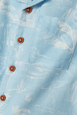 Fox & Finch Surfs Up Linework Shirt