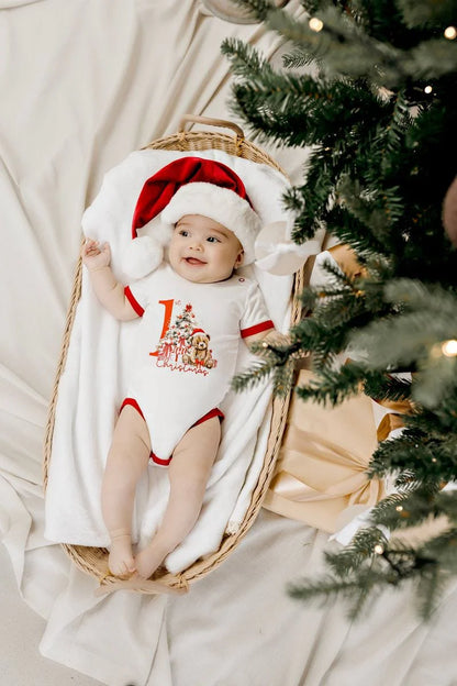Confetti Kidz My First Christmas Bamboo Bodysuit
