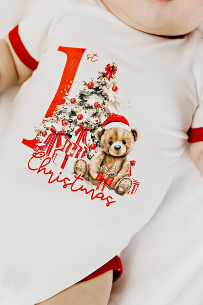 Confetti Kidz My First Christmas Bamboo Bodysuit