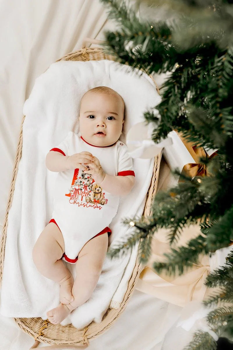 Confetti Kidz My First Christmas Bamboo Bodysuit
