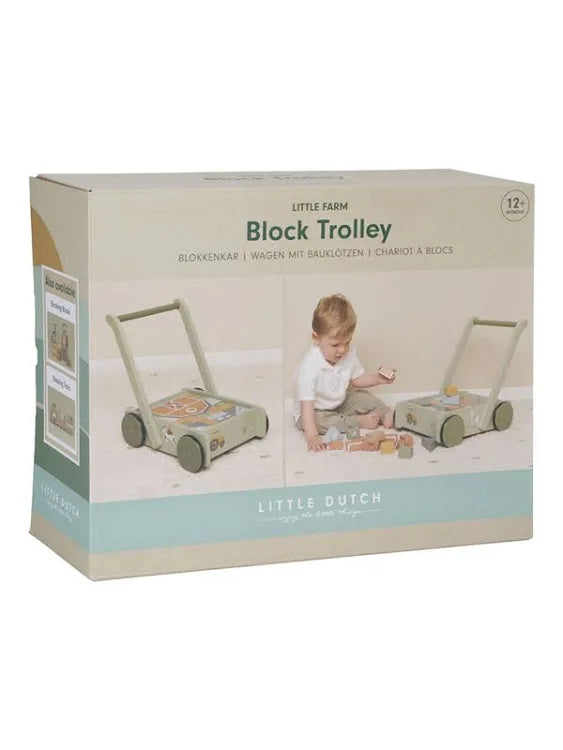 Little Dutch Block Trolley