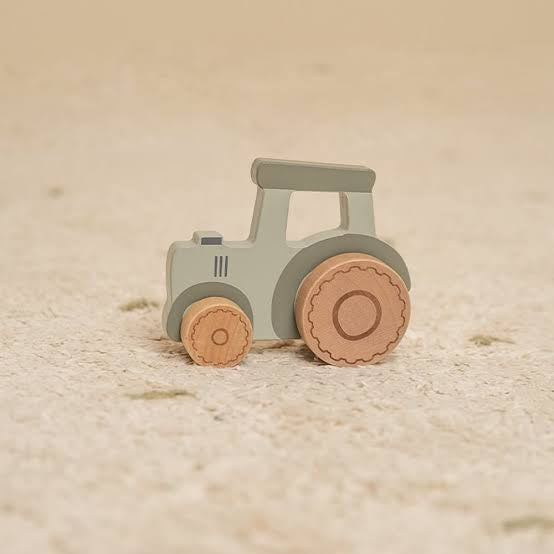 Little Dutch Wooden Tractor