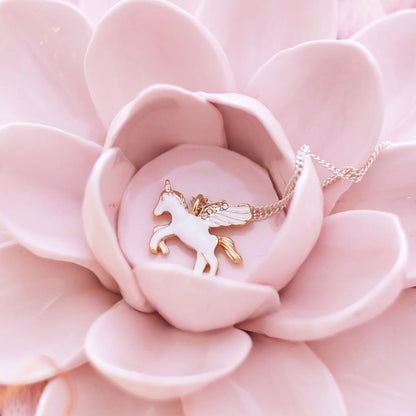 Lauren Hinkley Necklace | Flying Unicorn