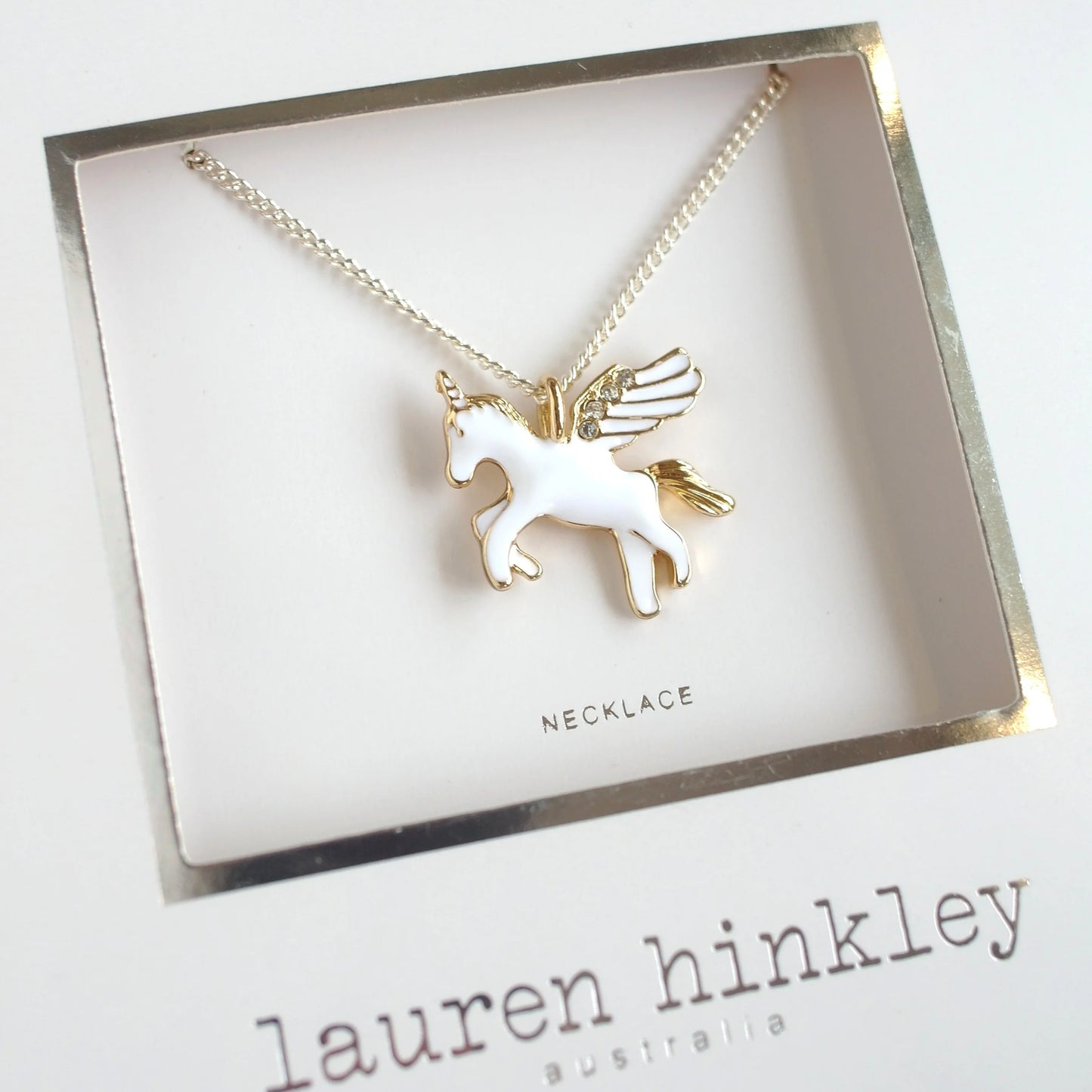 Lauren Hinkley Necklace | Flying Unicorn