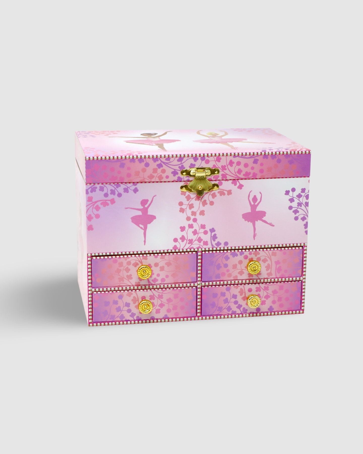 Pink Poppy Ballerina Boutique Musical Jewellery Box