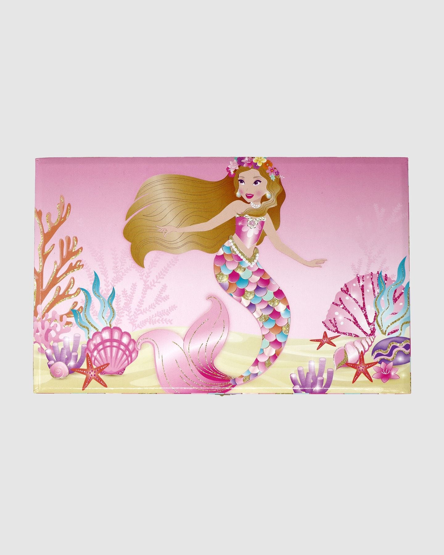 Pink Poppy Enchanted Mermaid Musical Jewellery Box