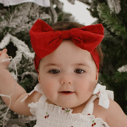 Blossom & Pear Scarlett Dobby Topknot