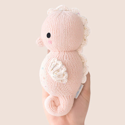 Cuddle + Kind Baby Seahorse Powder Pink