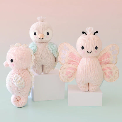 Cuddle + Kind Baby Seahorse Powder Pink