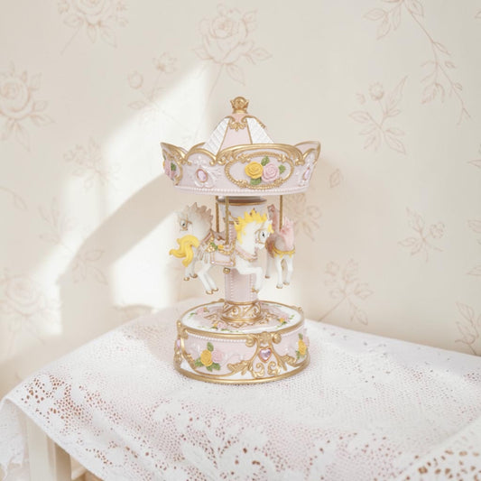 Russell Collection Resin Carousel Les Artes & Music