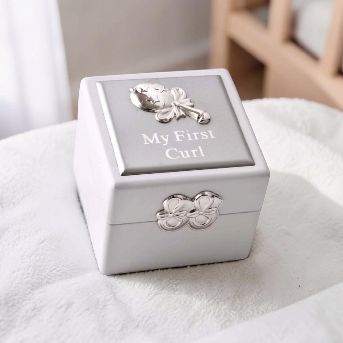 Russell Collection White First Curl Box