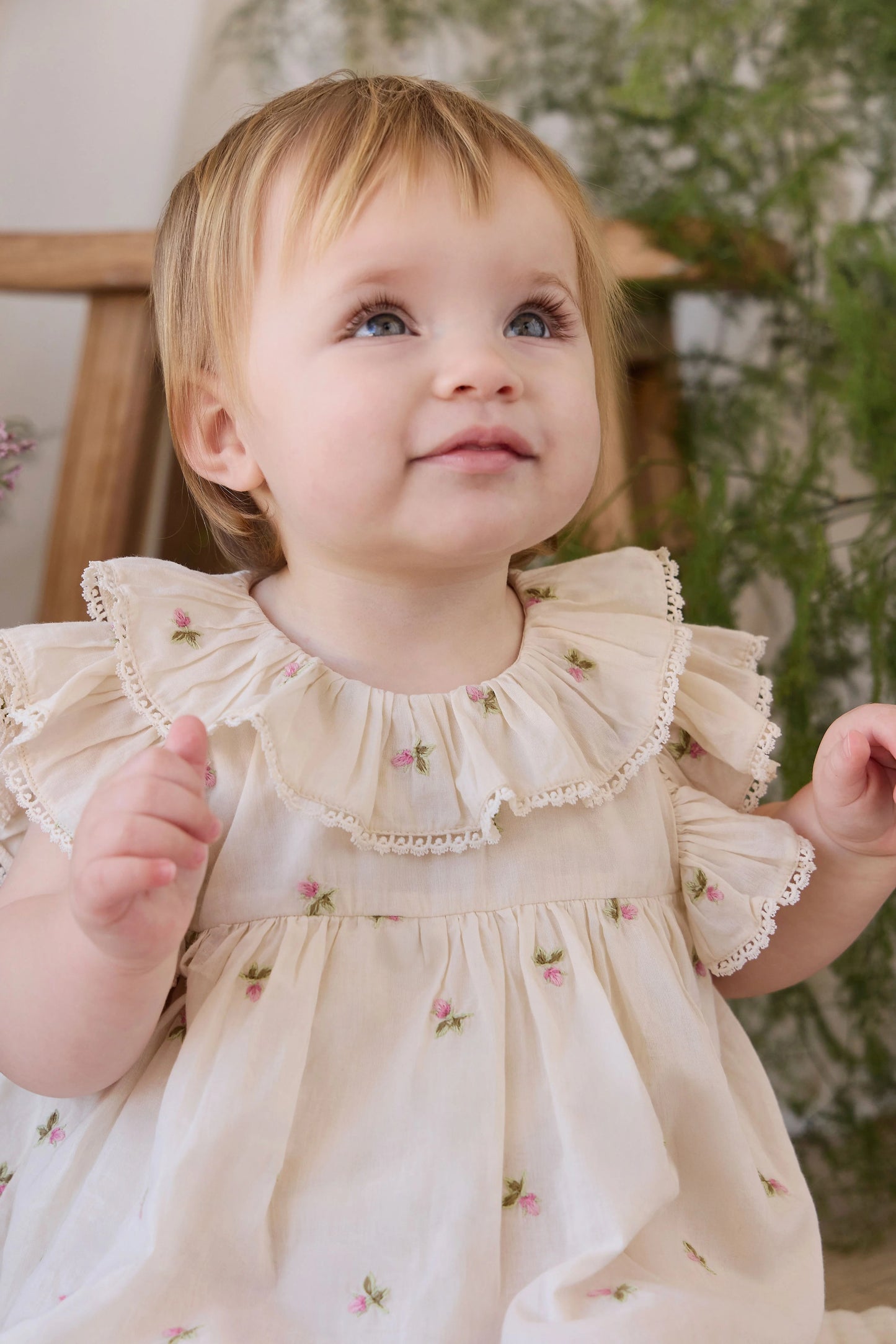 Jamie Kay Frannie Playsuit Rosebud Egret