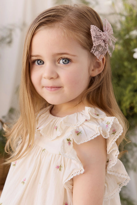 Jamie Kay Paloma Hair Clip Shell Pink