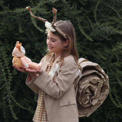 Ollie Ella Backyard Buddies Dinky Dinkum Doll Scottie Snail