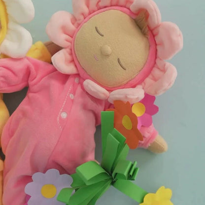 Olli Ella Petal Cozy Dinkum Doll Twinkle Fuchsia