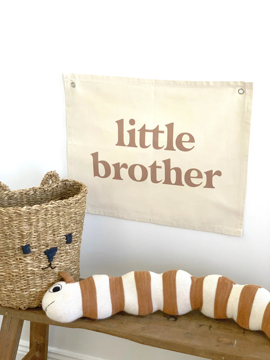 Little Nordic Sol ‘Little Brother’ Wall Banner