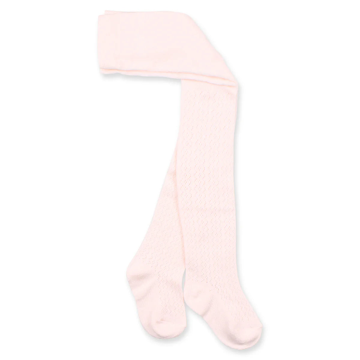 Minihaha Pale Pink Pointelle Tights